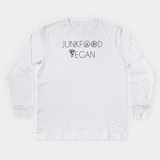 Junkfood Vegan Kids Long Sleeve T-Shirt